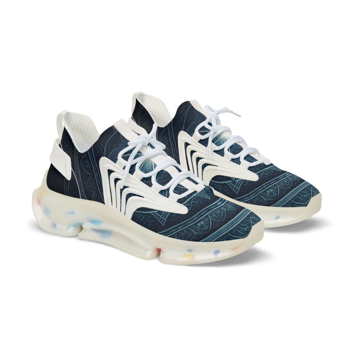 Prismatic Lattice Halo premium sport sneakers