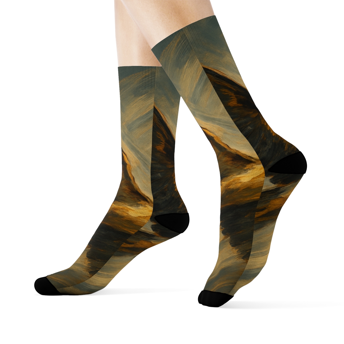 Hawk Wing Momentum unique printed sockscustom socks