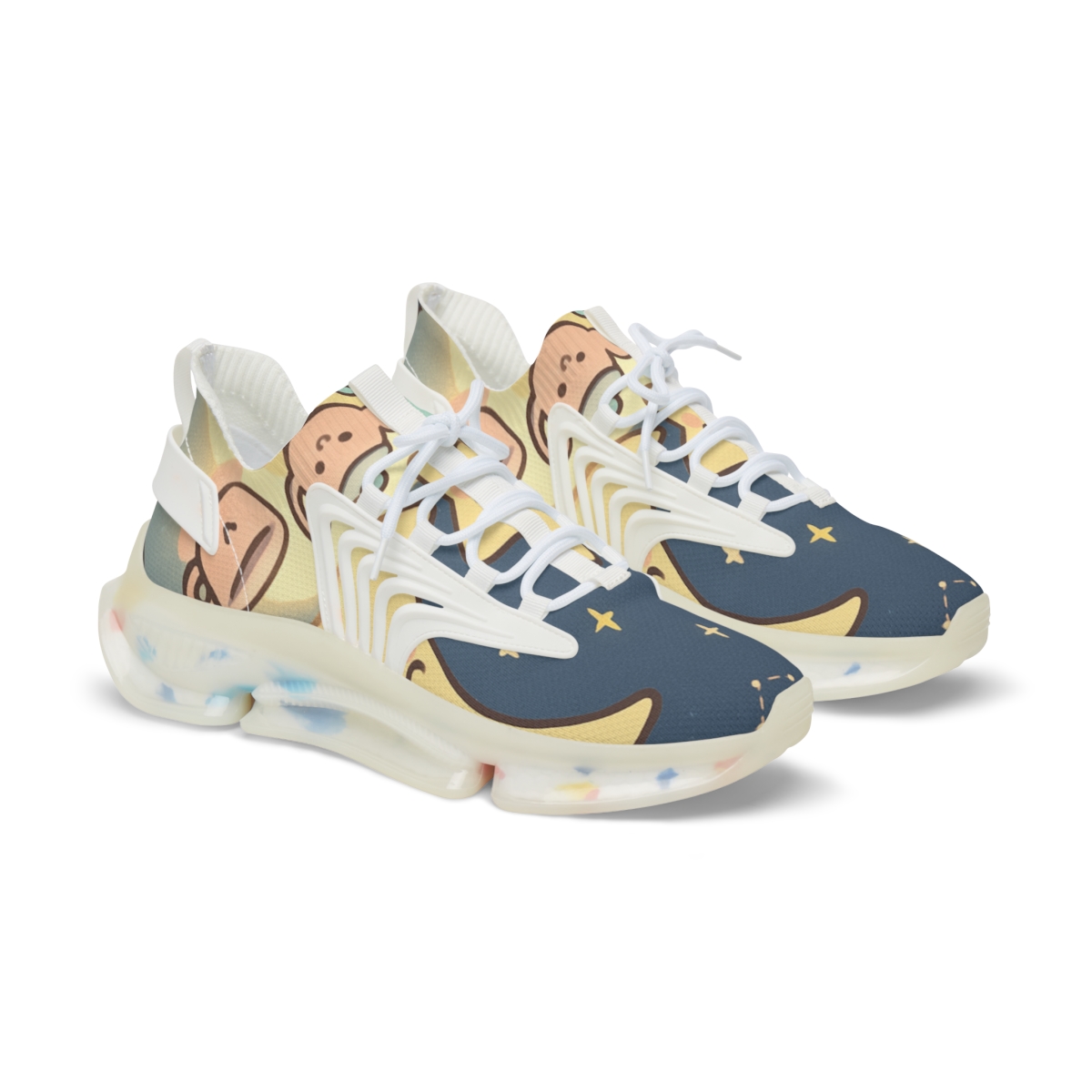 Sleepy Star Tea Party stylish casual sneakers