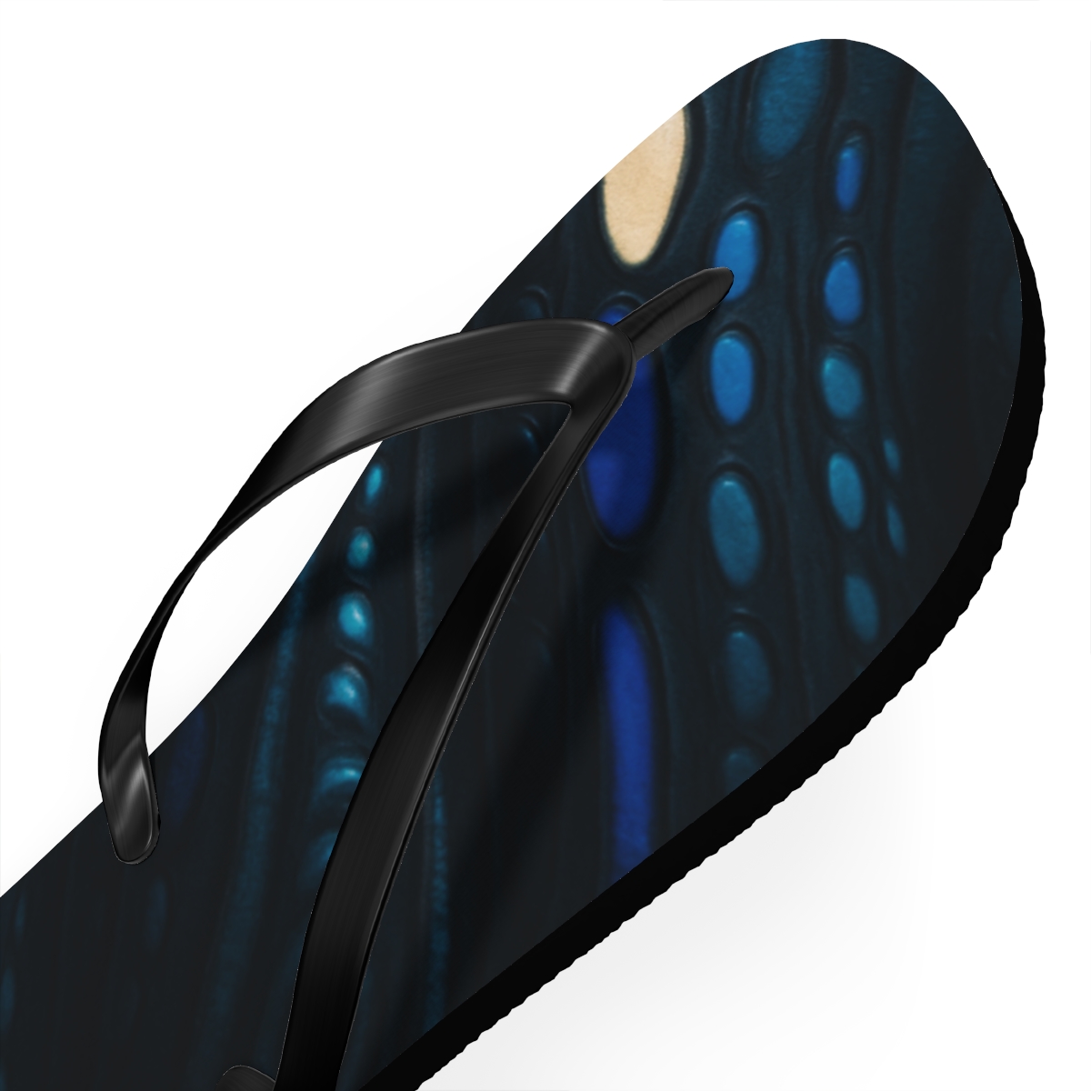 Chromatophore Pulse Of The Cuttlefish custom flip flops