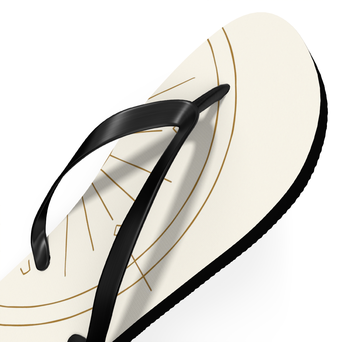 Minimal Sunline Compass Mandala comfortable casual flip flops