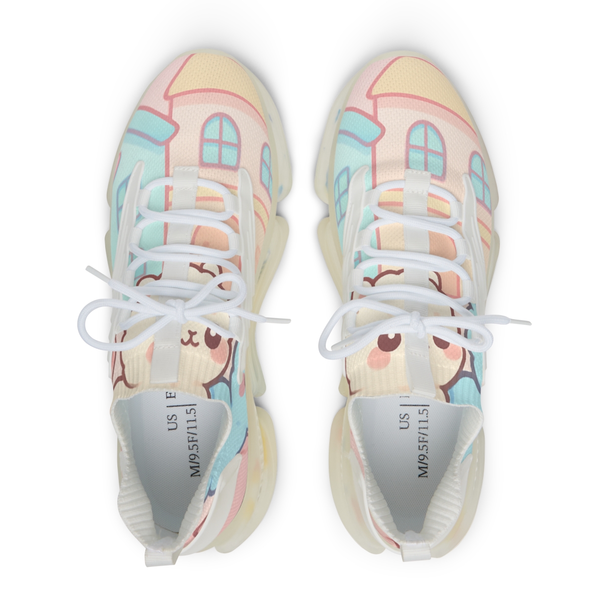 Cotton Candy Alpaca Parade stylish casual sneakers
