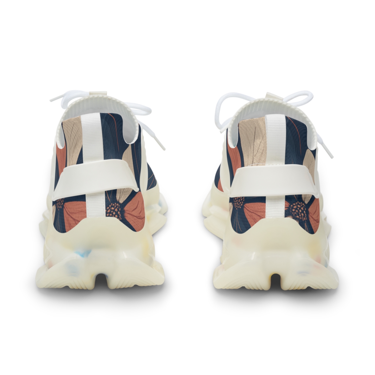 Orchid Pulse Tessellation personalized athletic sneakers