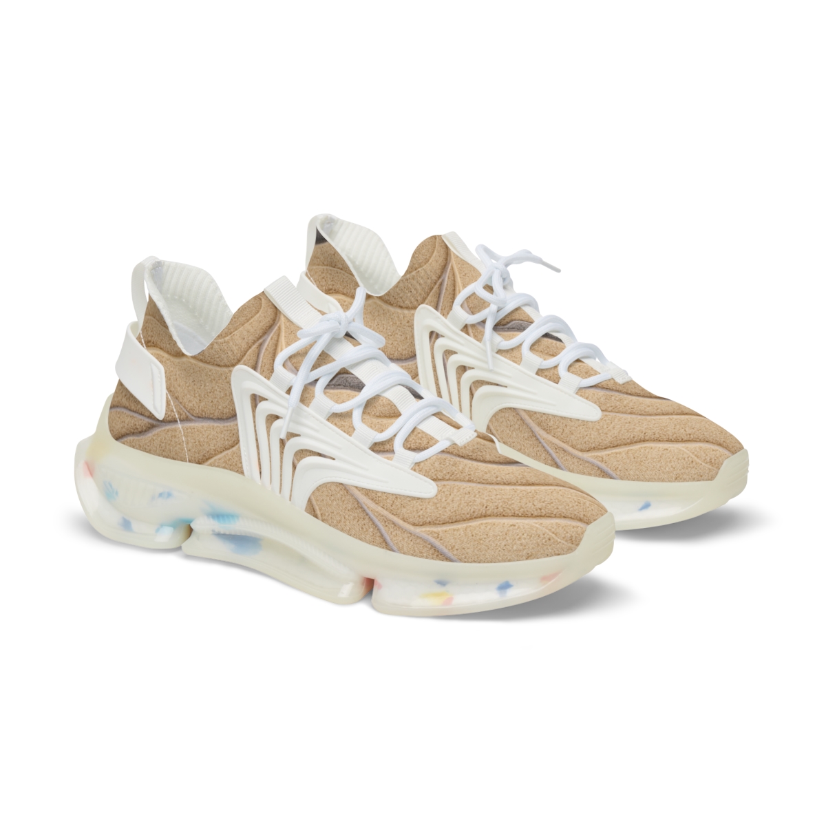 Wind Carved Ripple Vein Array trendy fashion sneakers