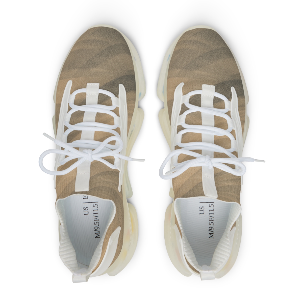 Wind Sculpted Arc Weave personalized athletic sneakers