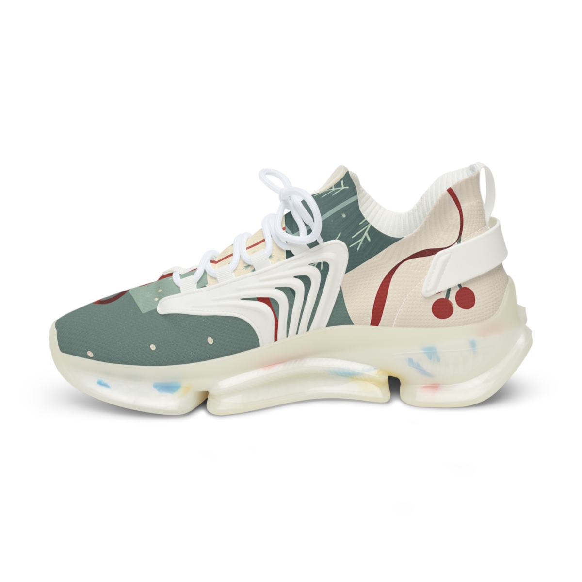 Frostbound Gift Wrap Constellations custom sneakers