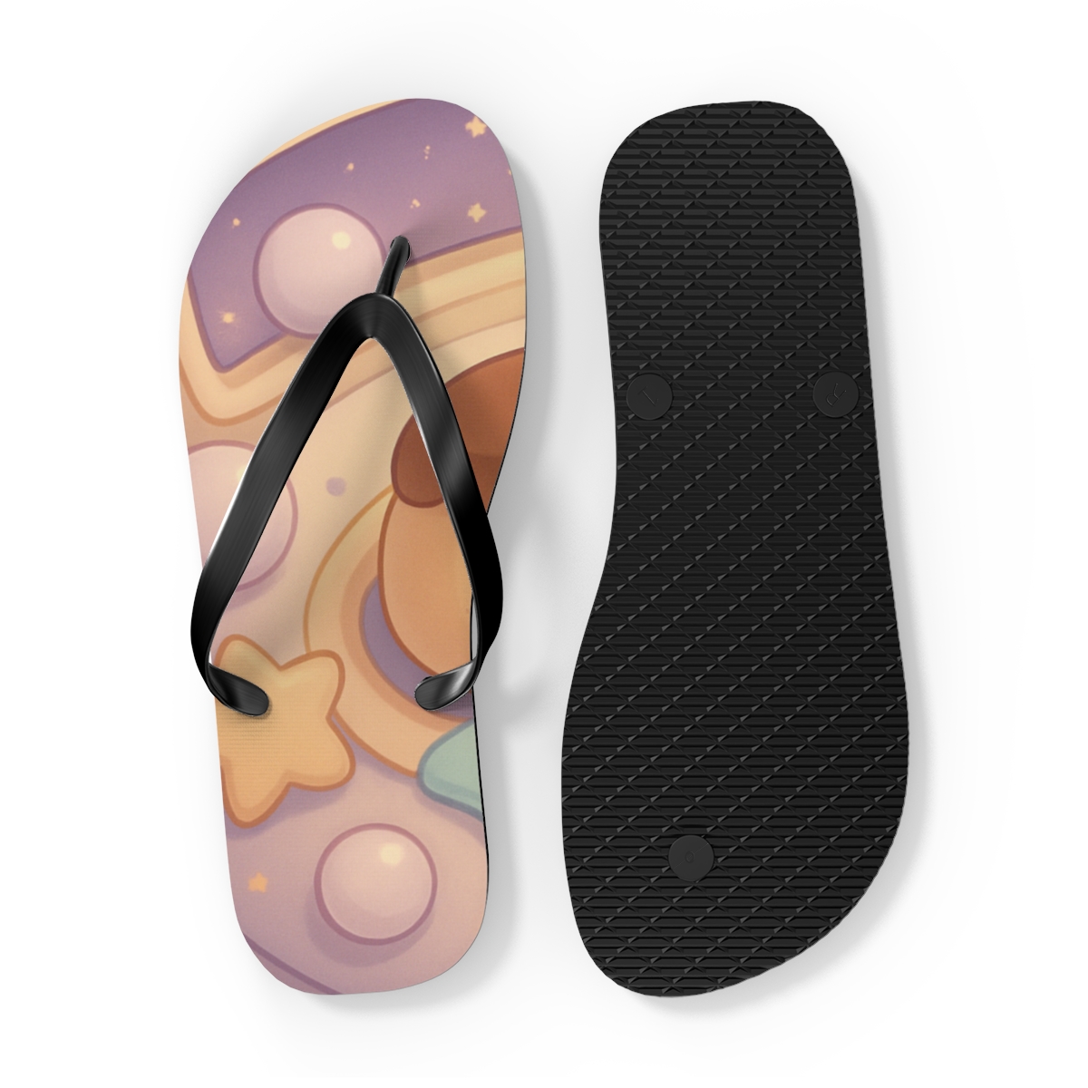 Pudding Planet Sleepover stylish summer flip flops