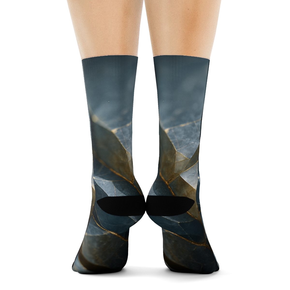 Mineral Facet Drift trendy colorful socks