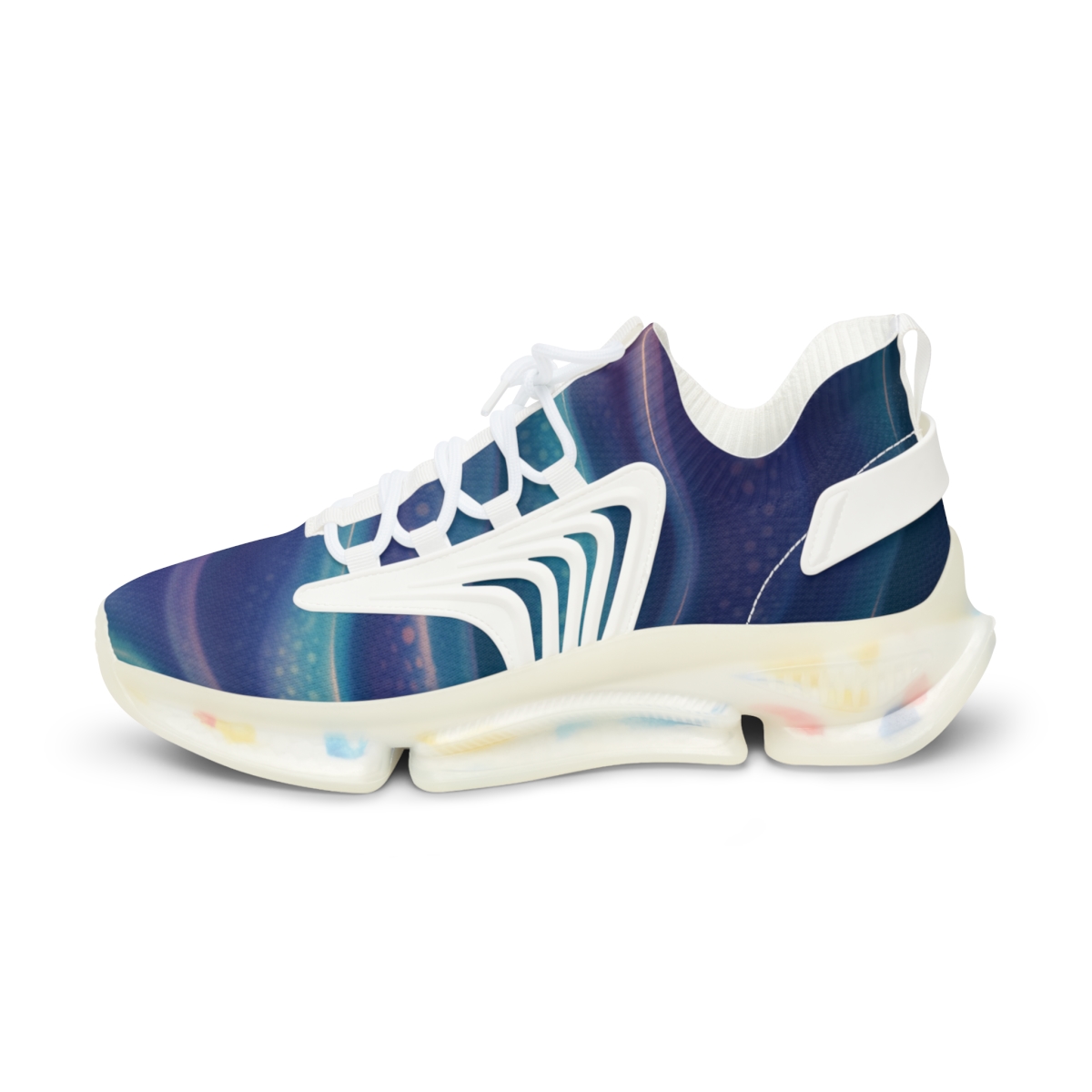 Cuttlefish Chromatic Veil Pulse unique printed sneakers