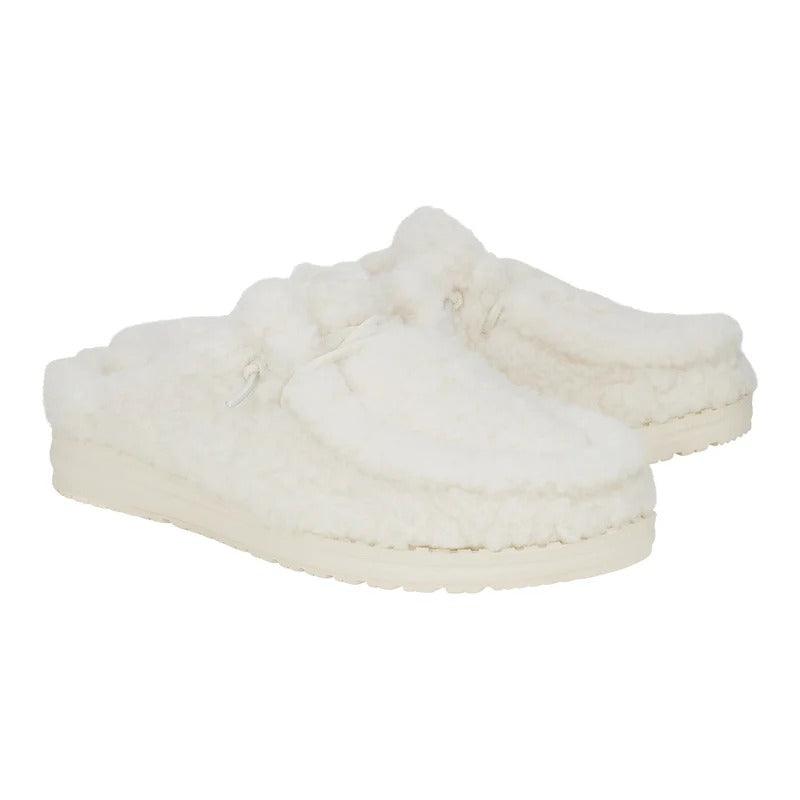 Plush Slip On House Slippers