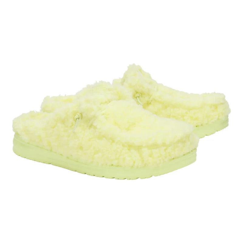 Plush Slip On House Slippers