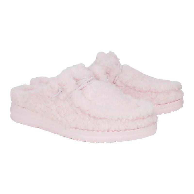 Plush Slip On House Slippers