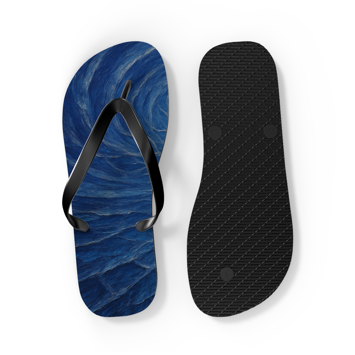 Indigo Tide Flip Flops