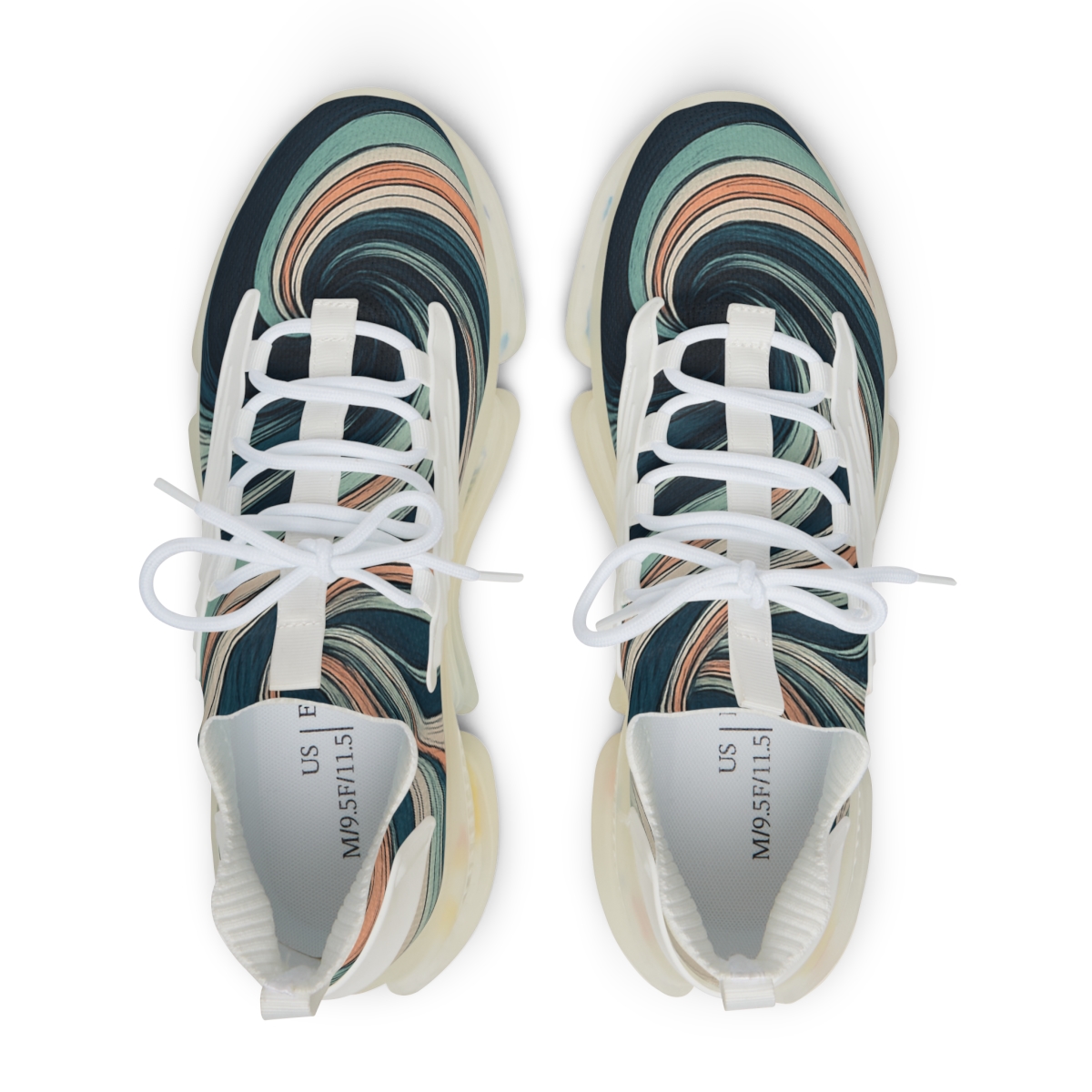 Eddy Vein Ripple Weave stylish casual sneakers