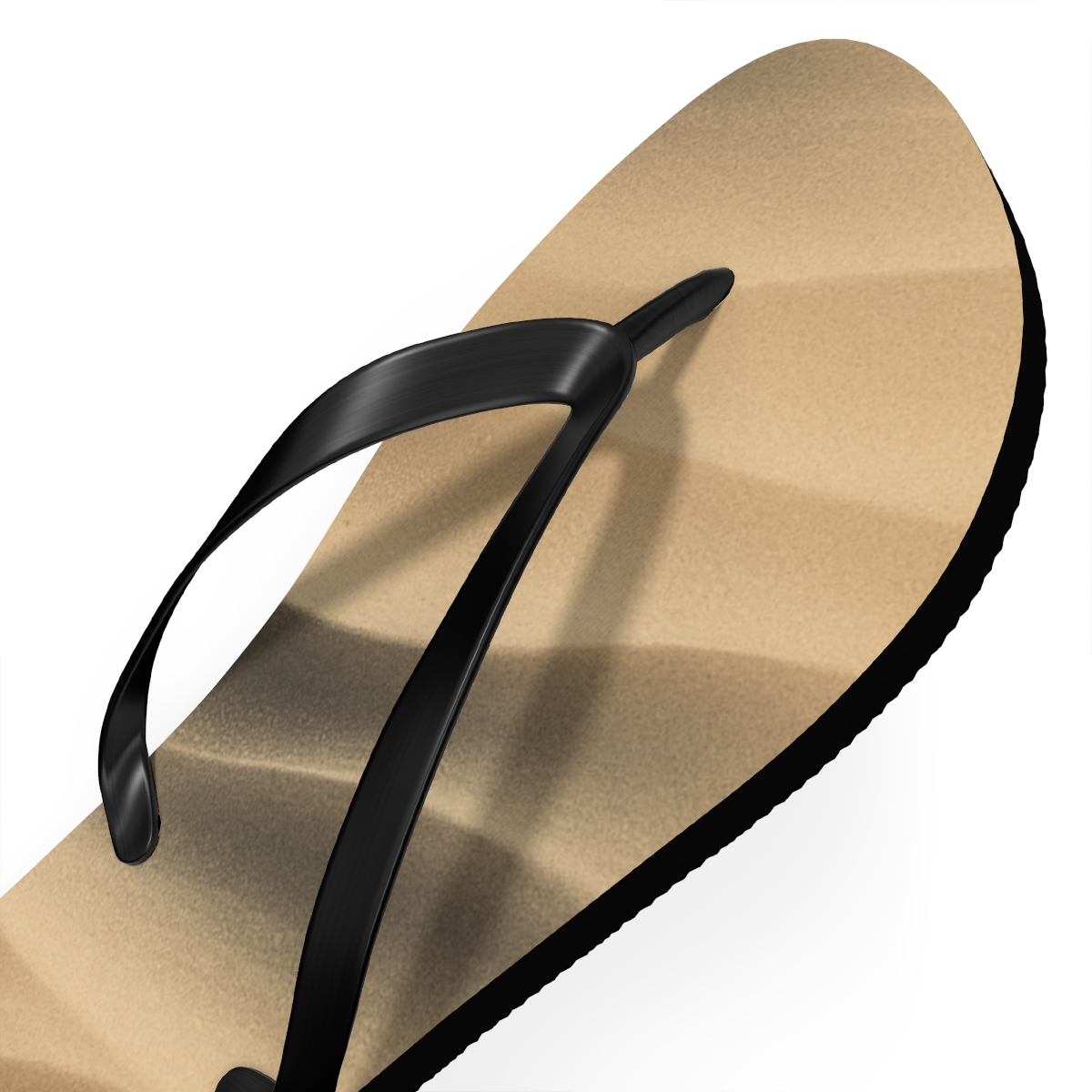 Wind Sculpted Arc Weave unique graphic flip flops