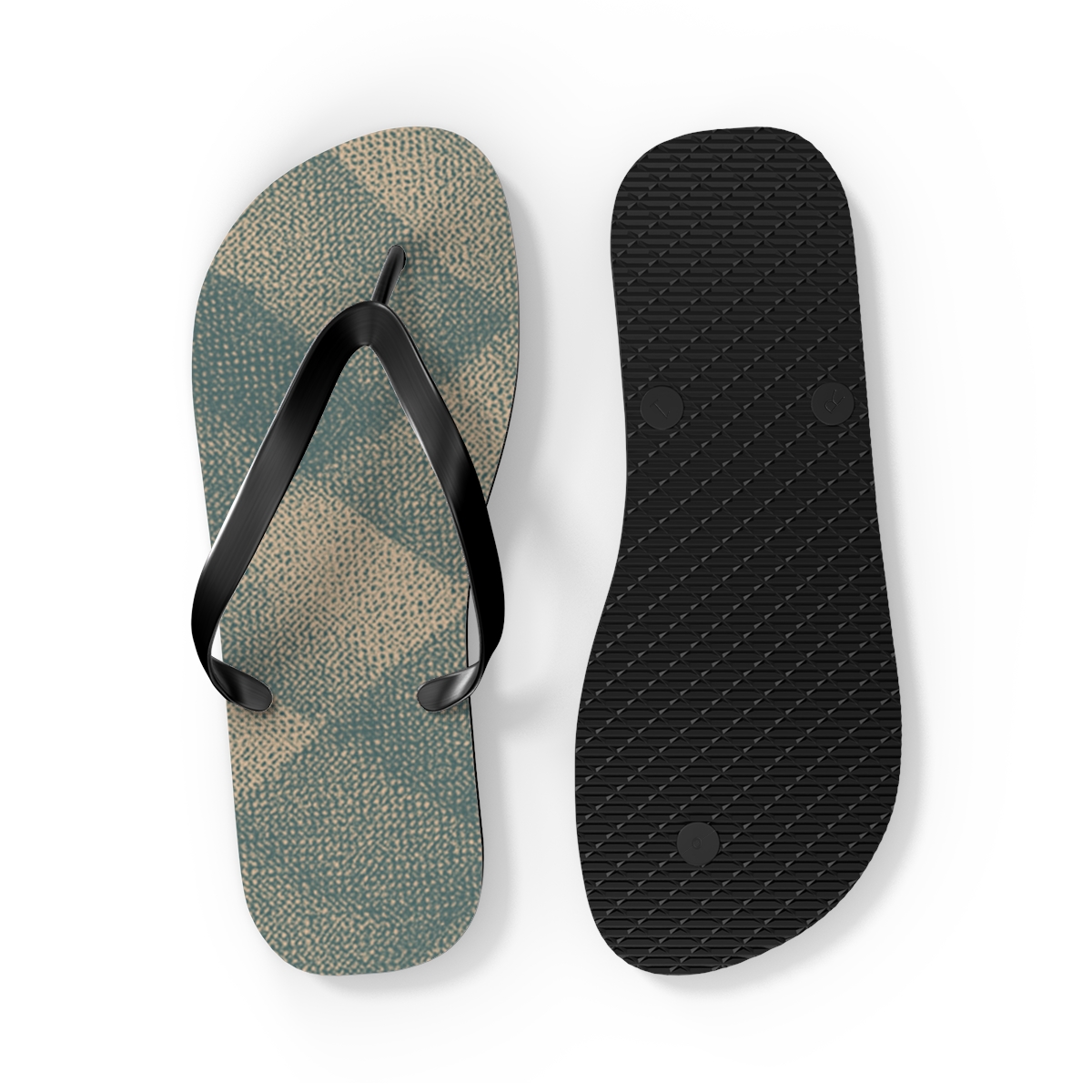 Woven Breeze Pattern Flip Flops