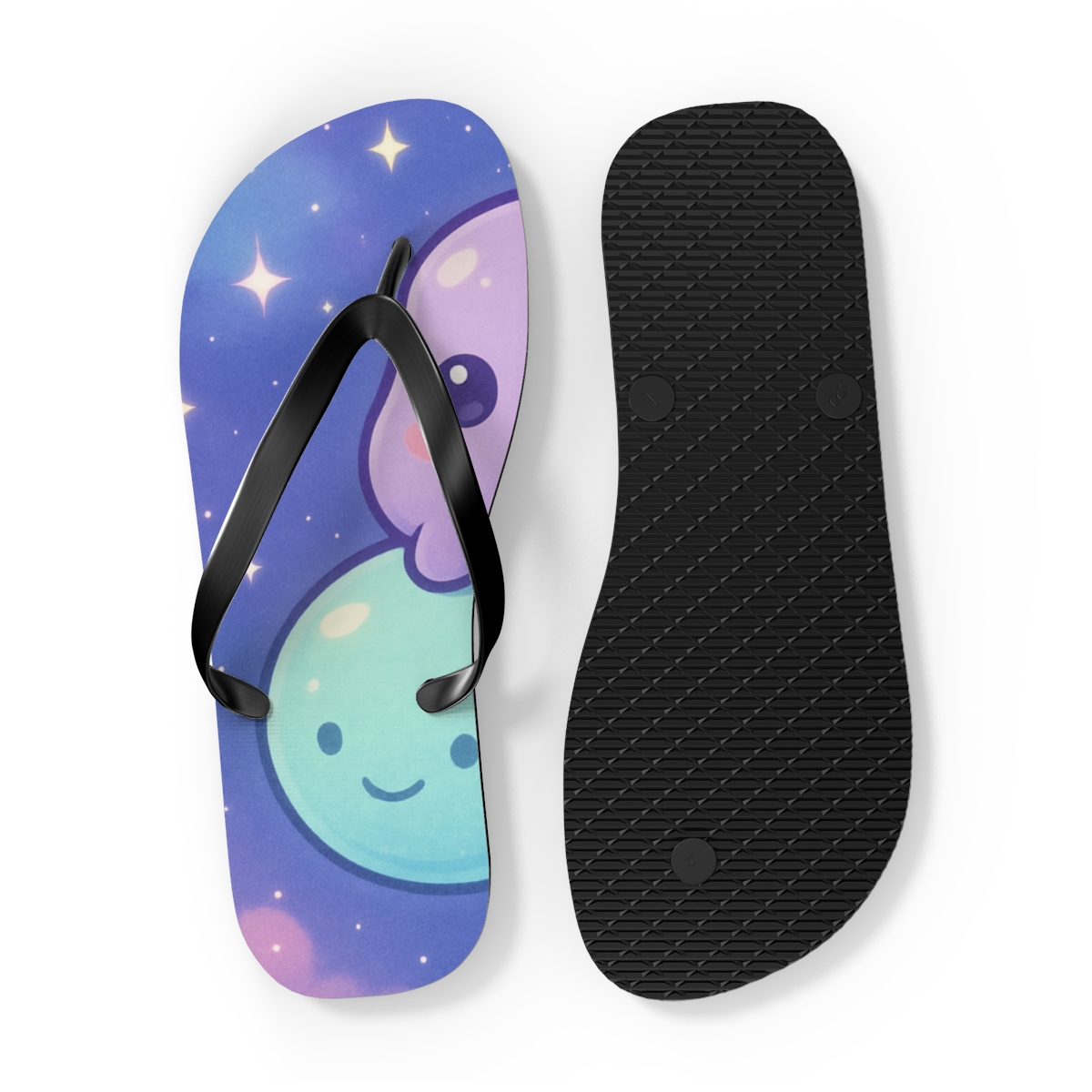 Cosmic Pudding Comet soft sole flip flops