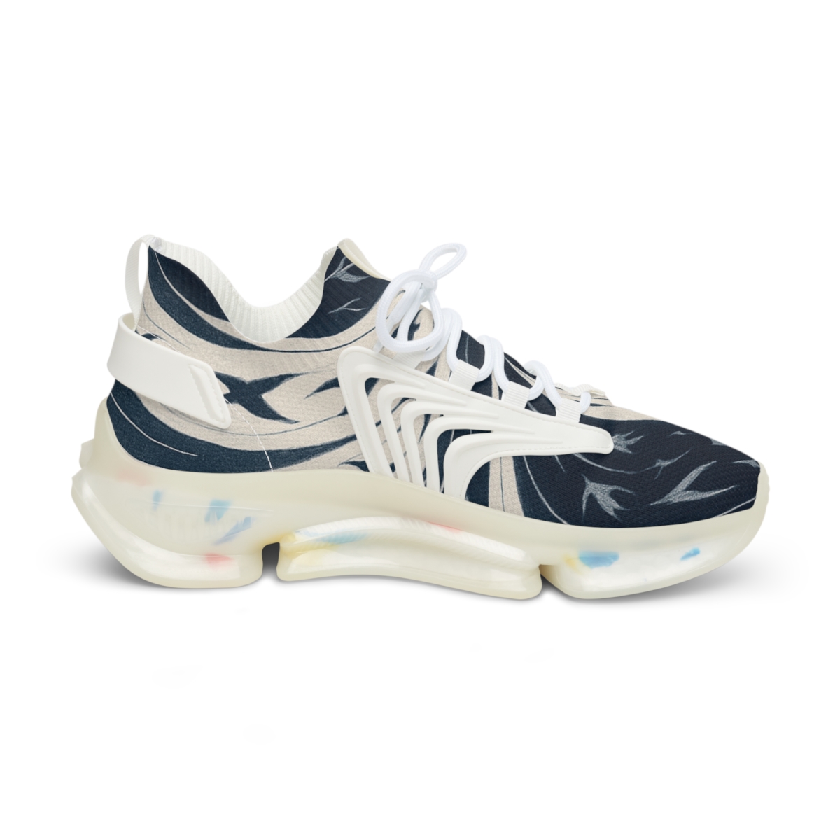 Murmuration Blueprint Of Swallows premium sport sneakers