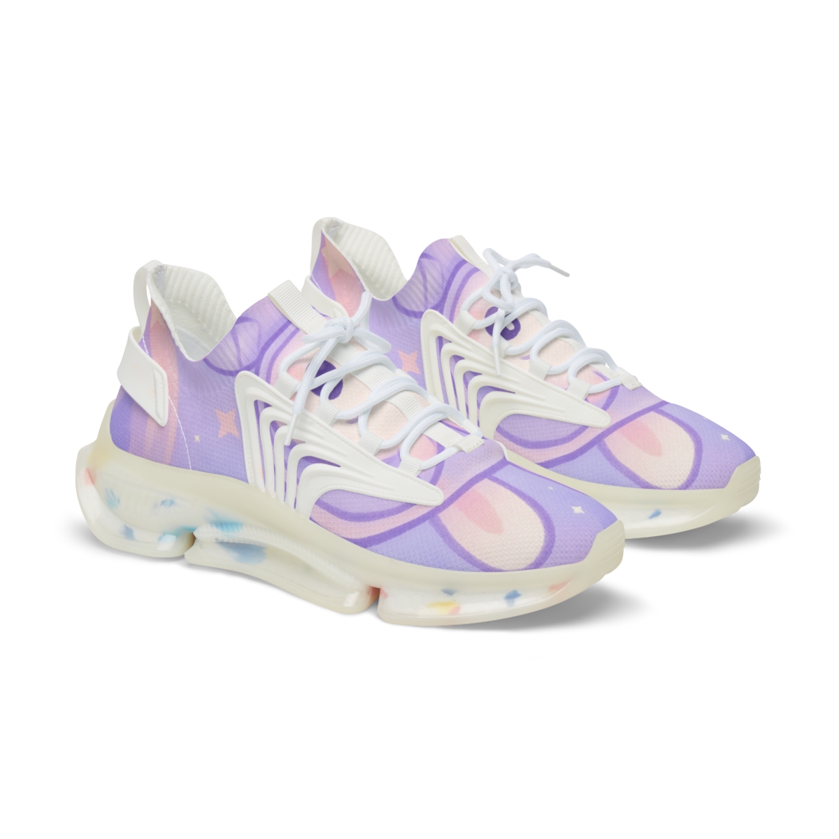 Pastel Comet Bunny Float premium sport sneakers