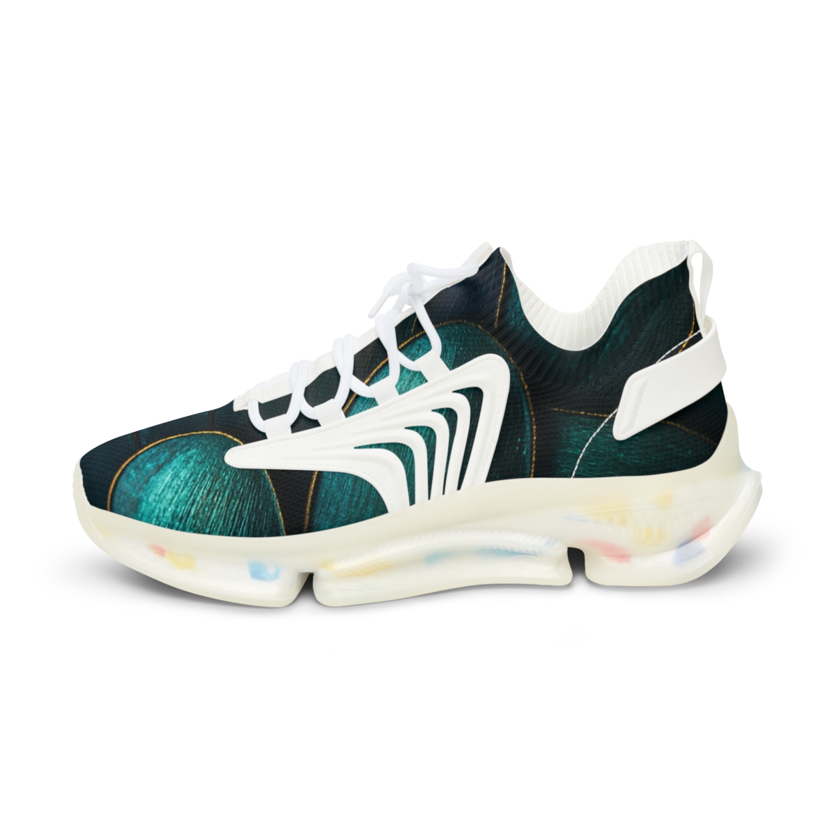 Iridescent Beetle Mosaic premium sport sneakers