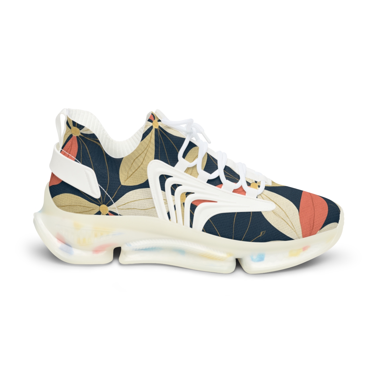 Orchid Loop Tessellation personalized athletic sneakers