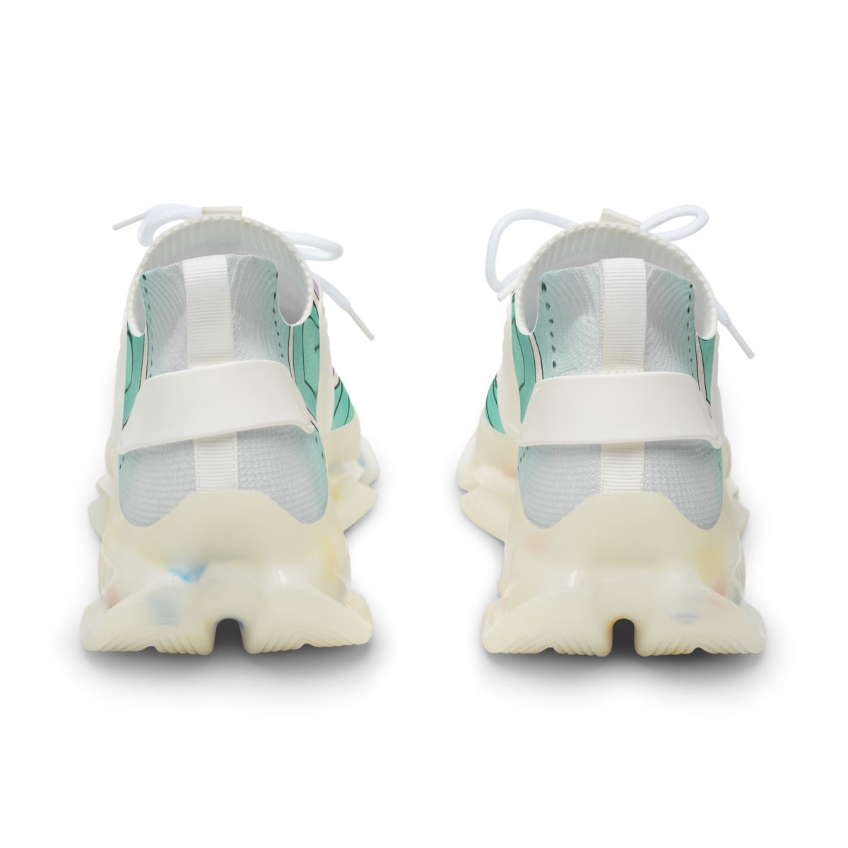 Aurora Prism Rosette personalized athletic sneakers