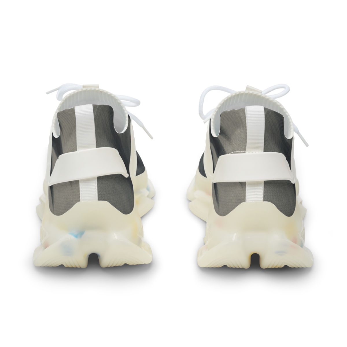 Silent Wing Embrace unique printed sneakers