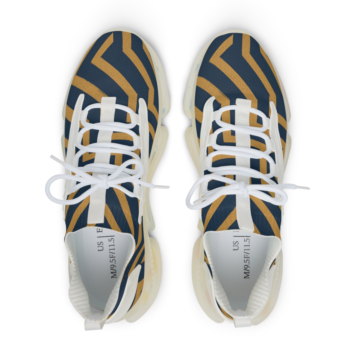 Modulated Chevron Labyrinth comfortable running sneakers