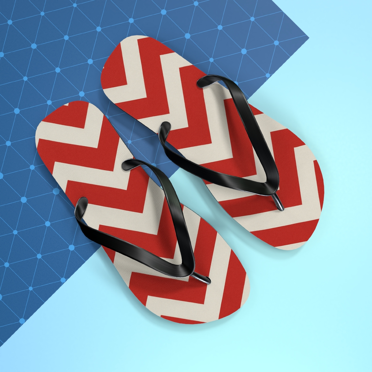 Rhythmic Wavestride Flip Flops