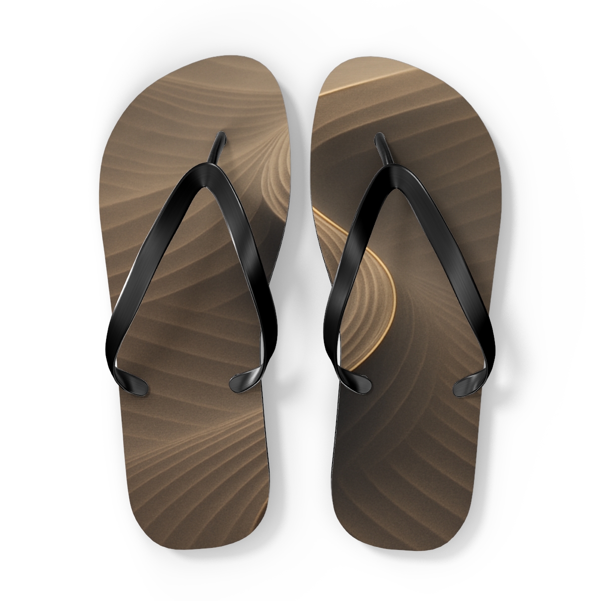 Wind Sculpted Arc Weave comfortable casual flip flops