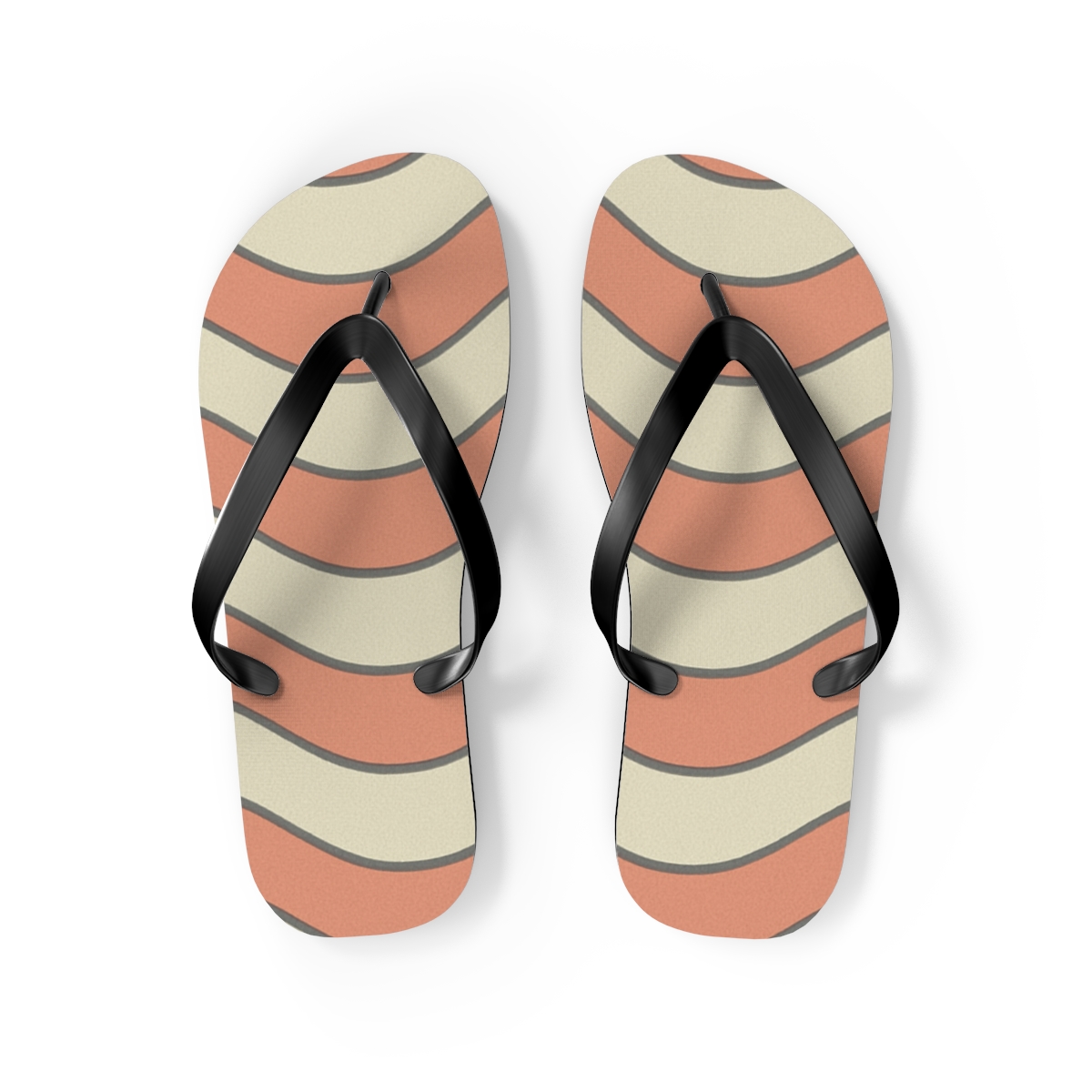 Coral Tide Harmony Flip Flops