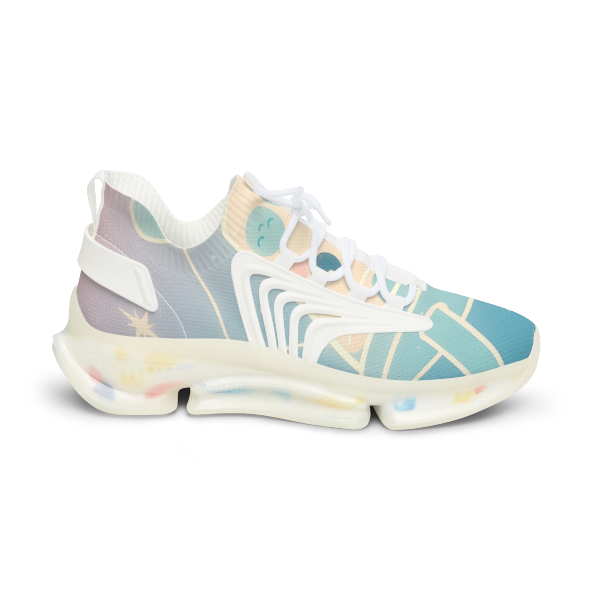 Cosmic Bubble Tea Constellation designer branded sneakers