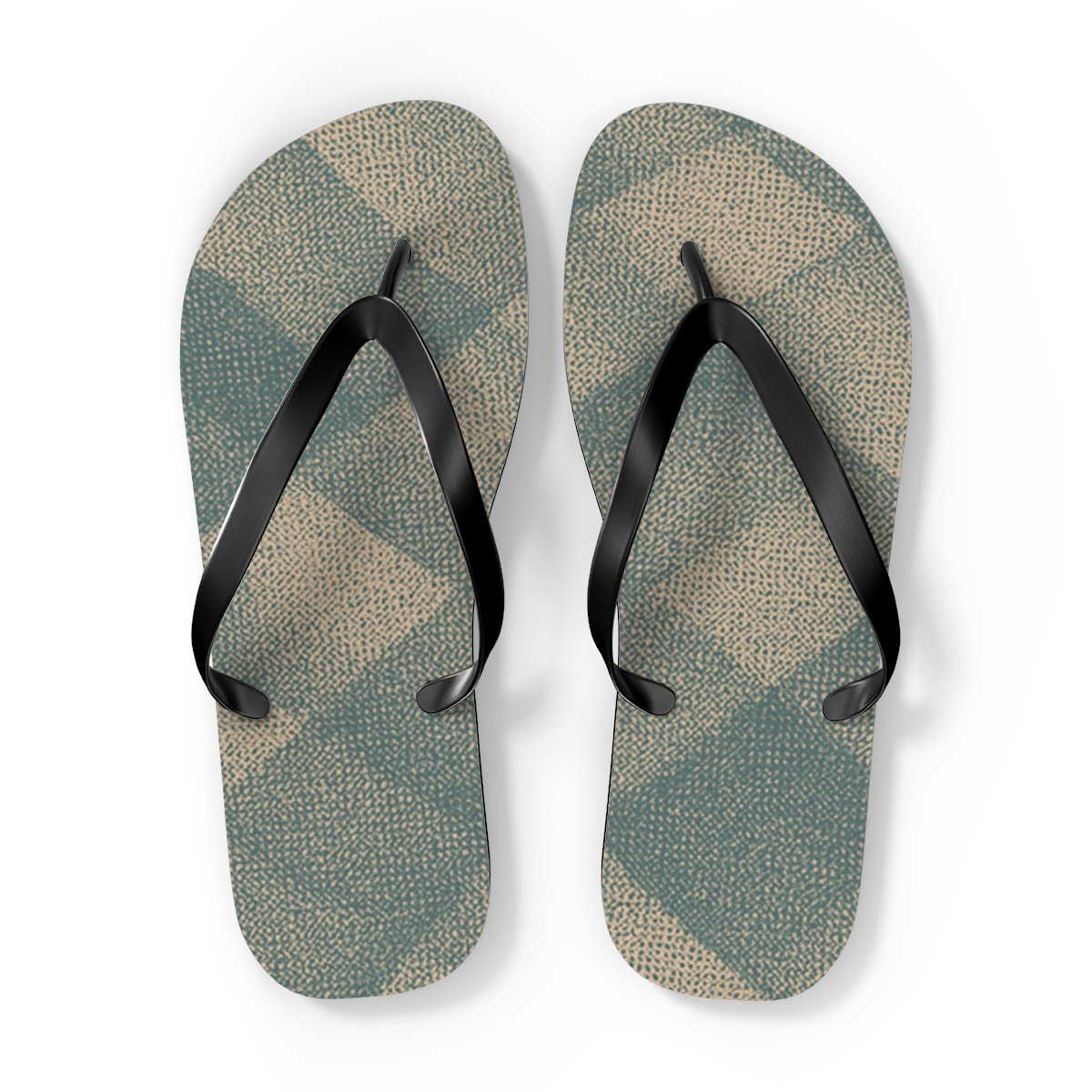 Woven Breeze Pattern Flip Flops