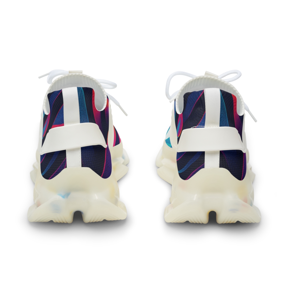 Mantis Shrimp Spectrum Burst custom sneakers