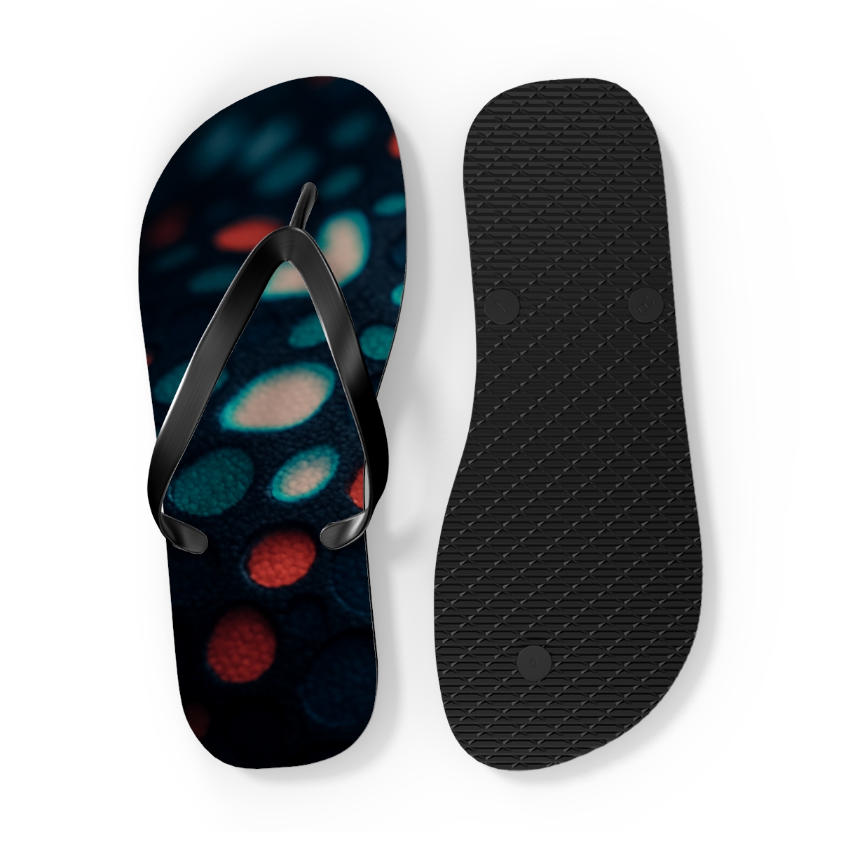 Chromatophore Pulse Of The Cuttlefish comfortable casual flip flops