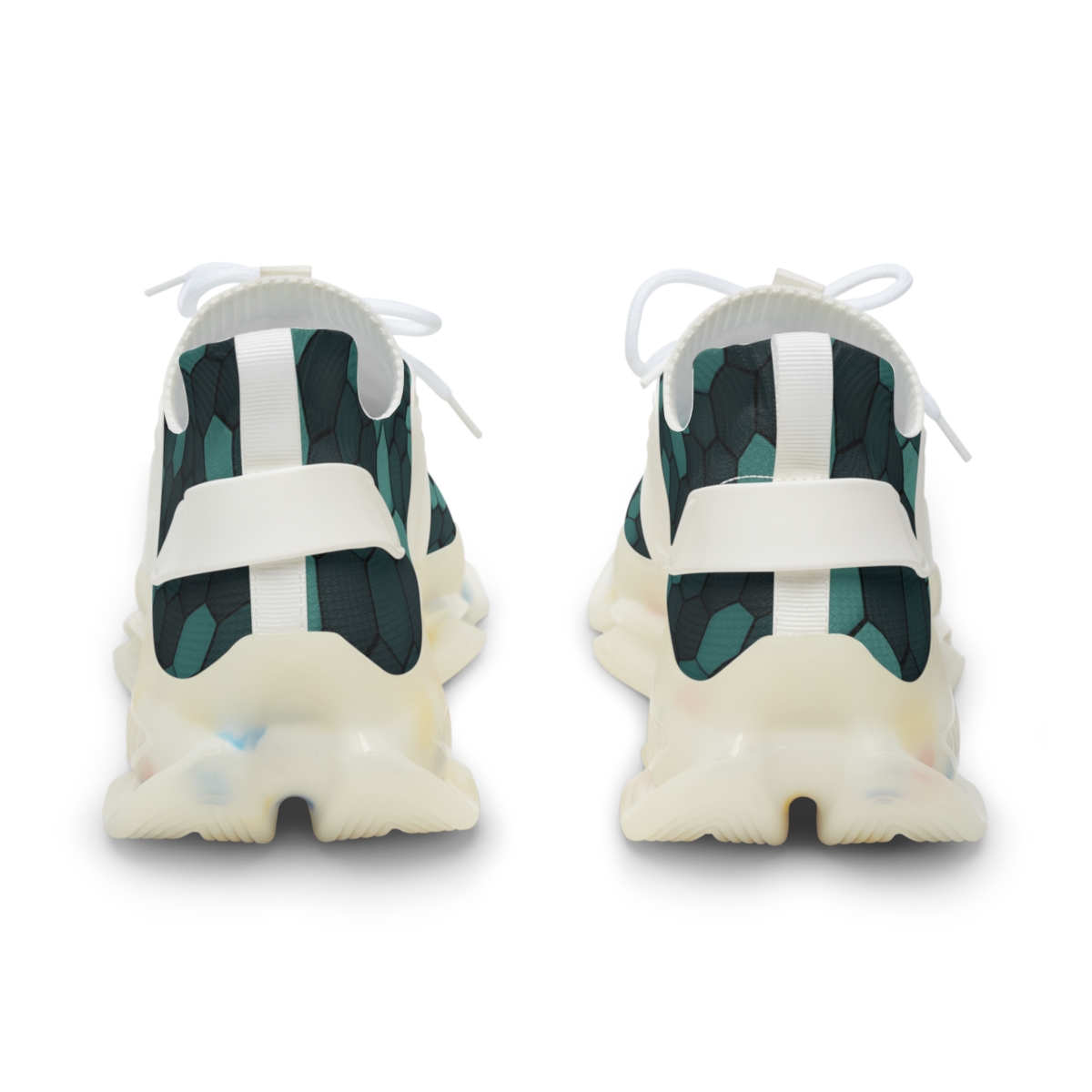 Radial Hex Curl Array stylish casual sneakers