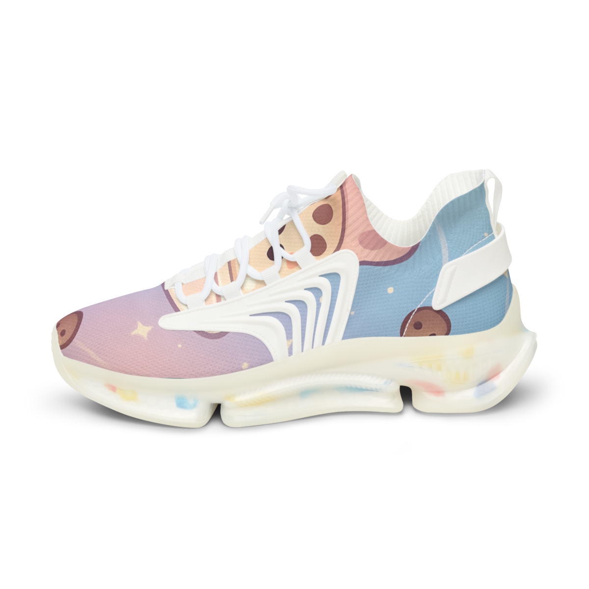 Bubble Tea Asteroid Garden personalized athletic sneakers
