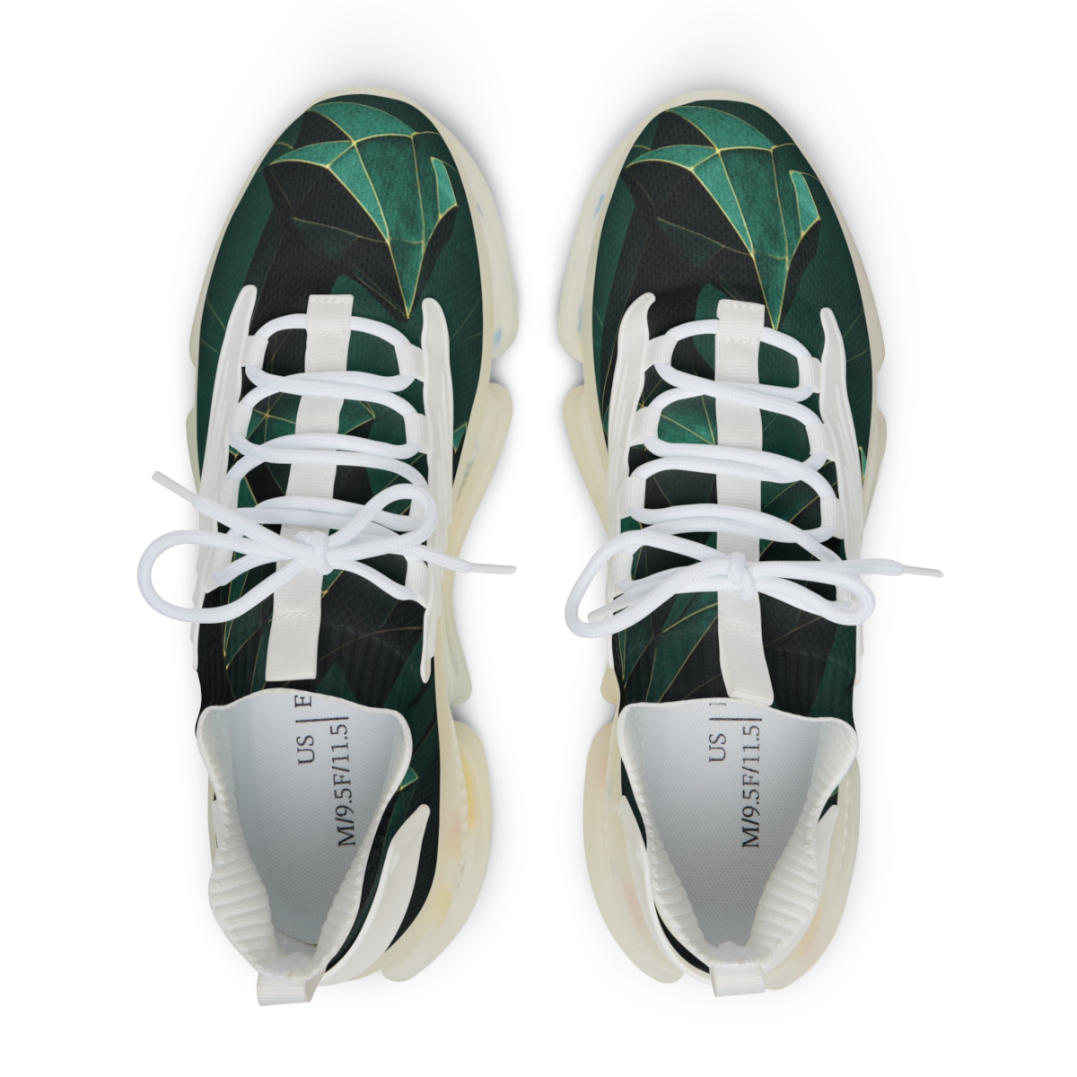 Praying Mantis Stillness Lattice personalized athletic sneakers