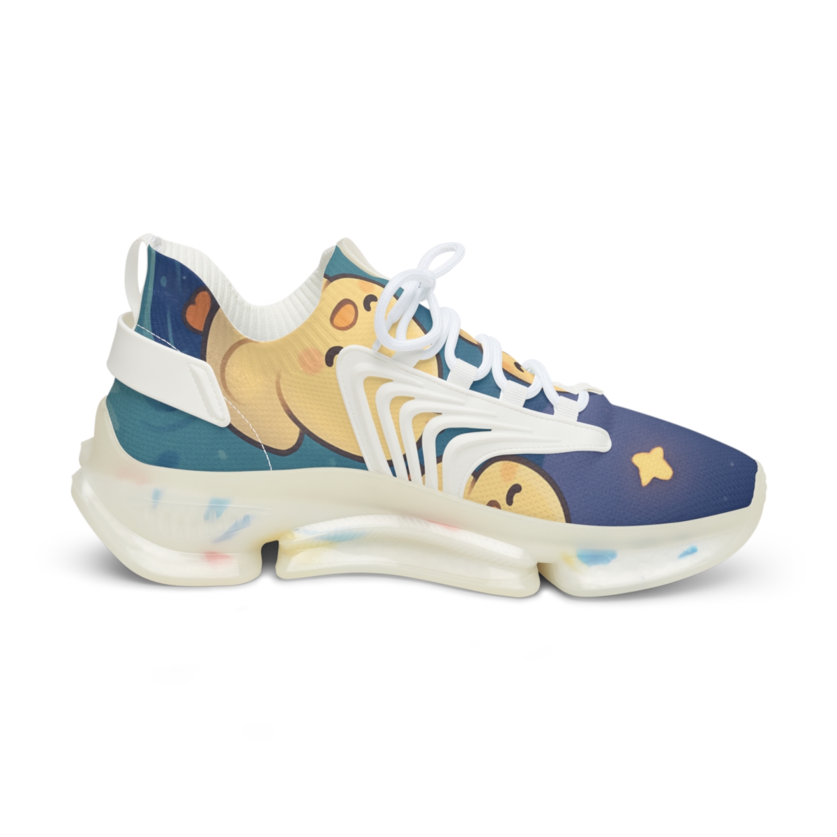 Starlit Puddle Ducklings designer branded sneakers