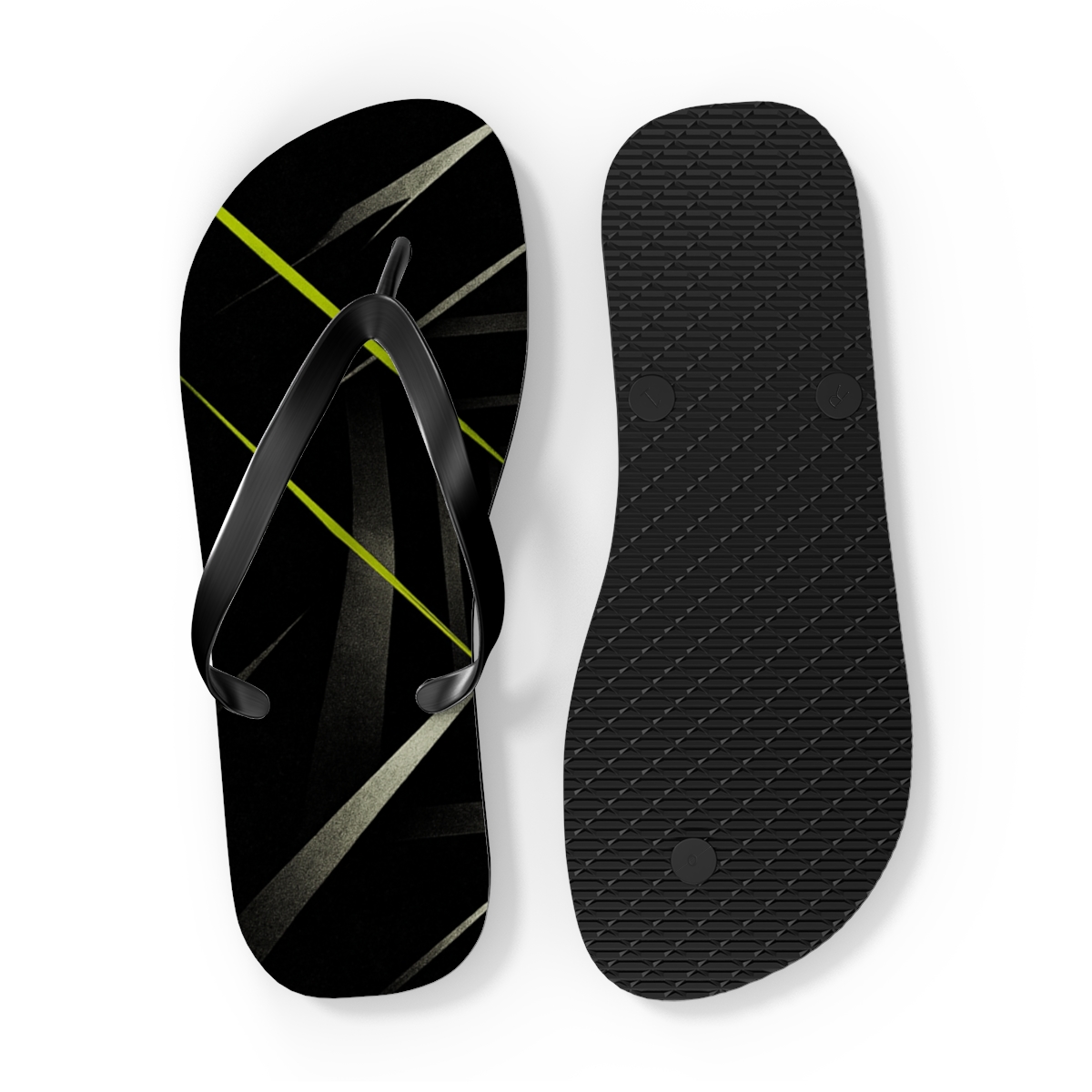 Mantis Strike Lattice colorful rubber flip flops
