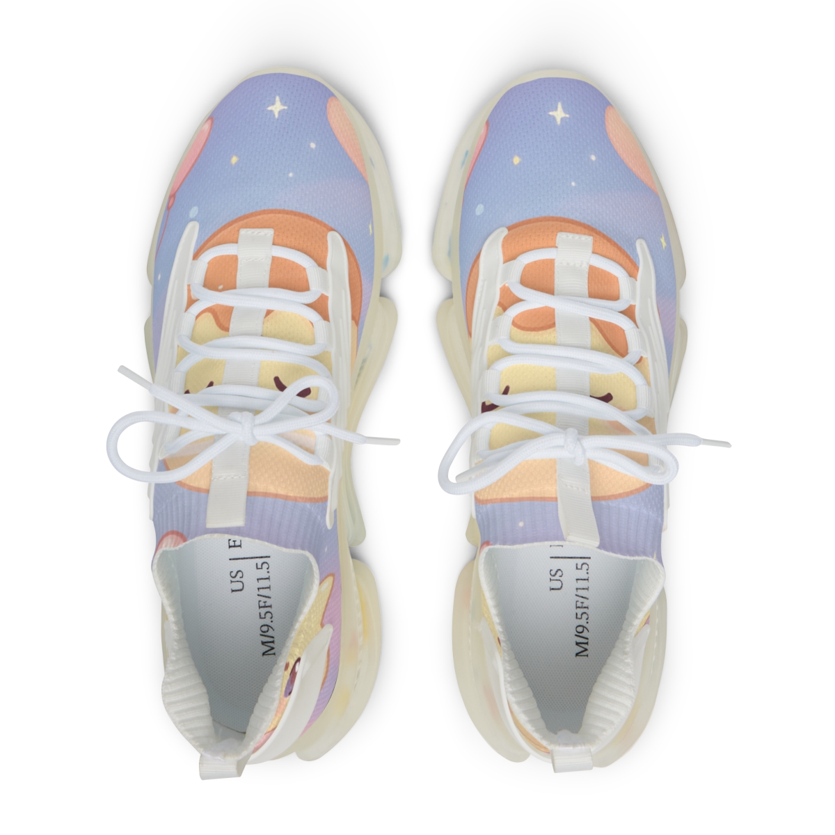 Pudding Planet Playtime custom sneakers