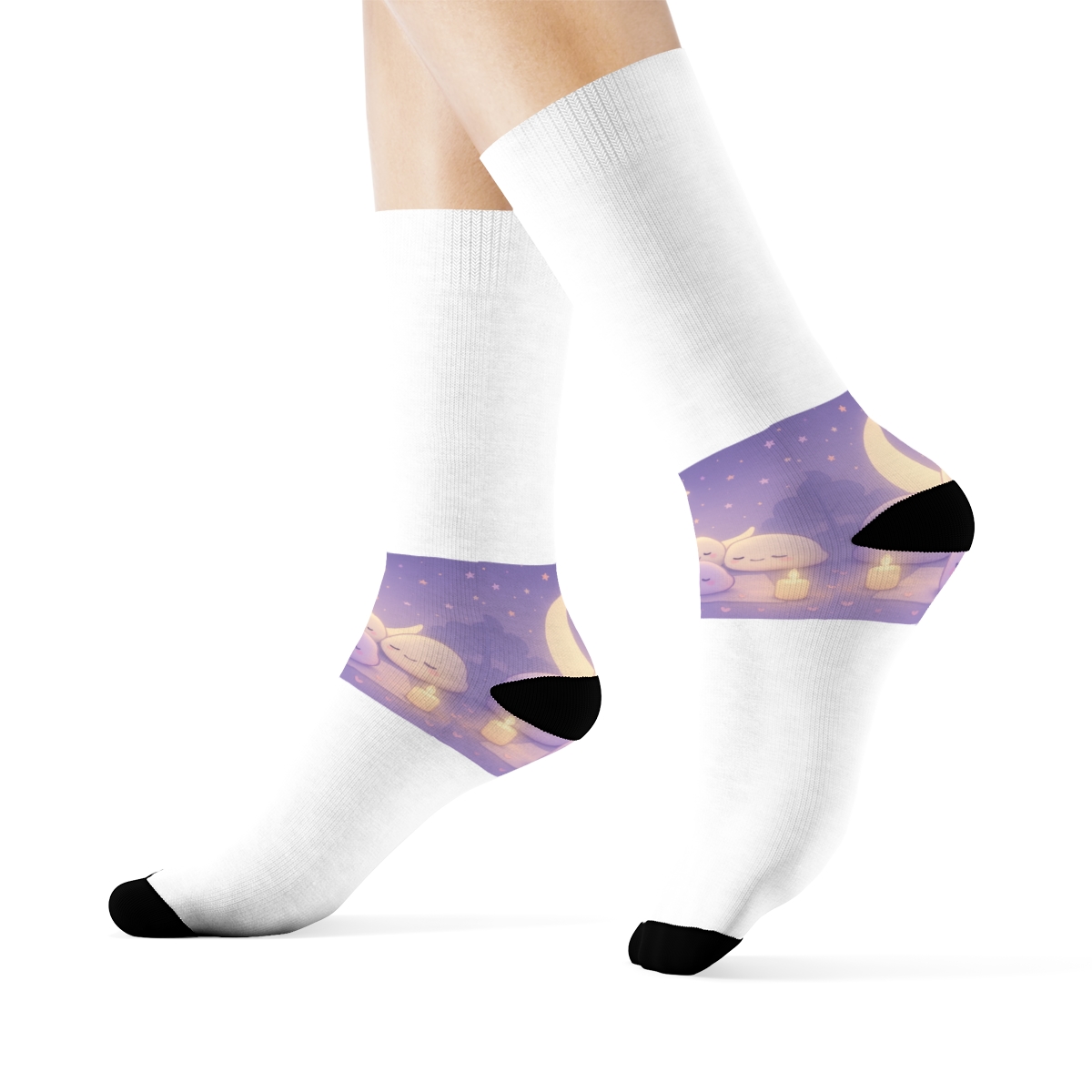 Moonlit Comfort Crew Socks