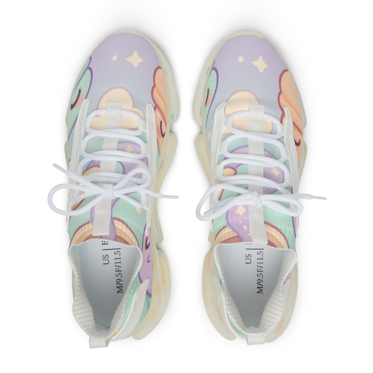 Cosmic Macaron Comet Cafe trendy fashion sneakers