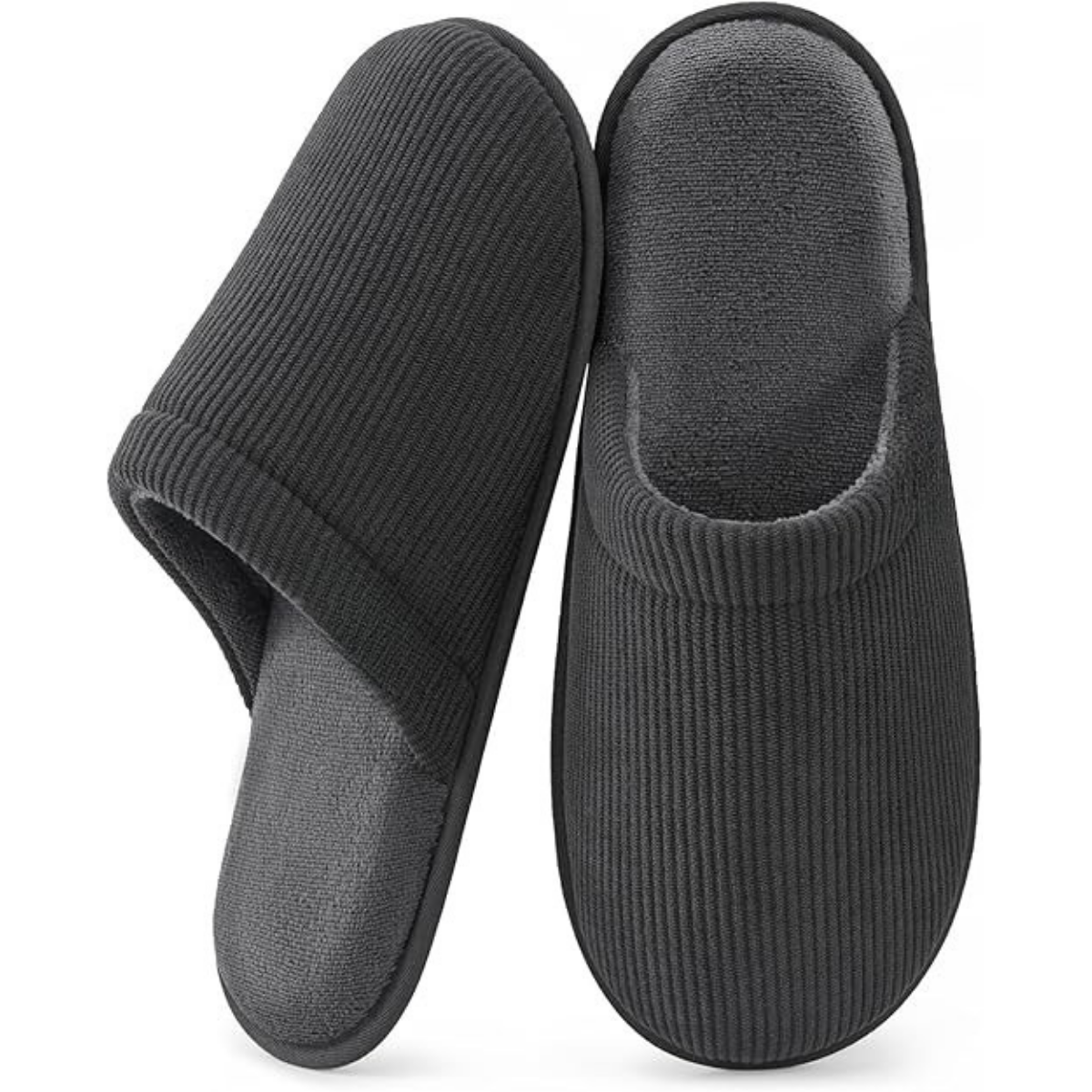 Corduroy Slip On Slippers