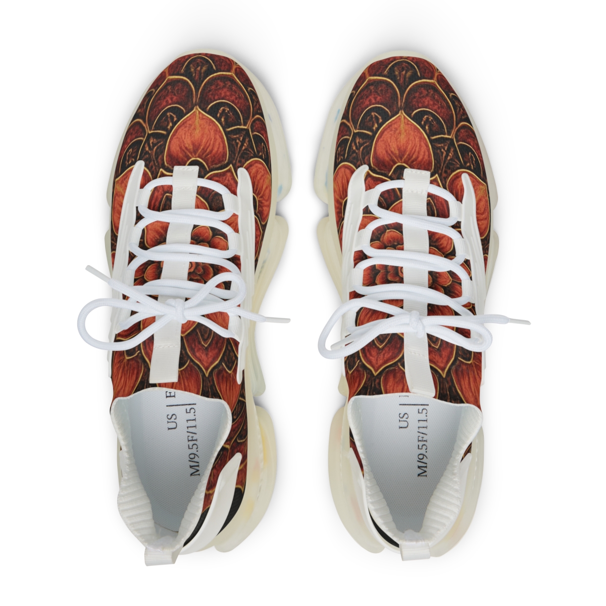 Ember Petal Microfiligree designer branded sneakers