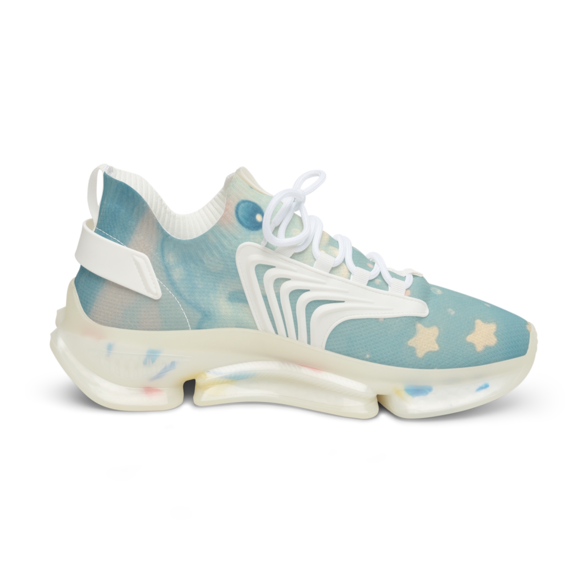 Moonlit Bubble Whale Dream trendy fashion sneakers