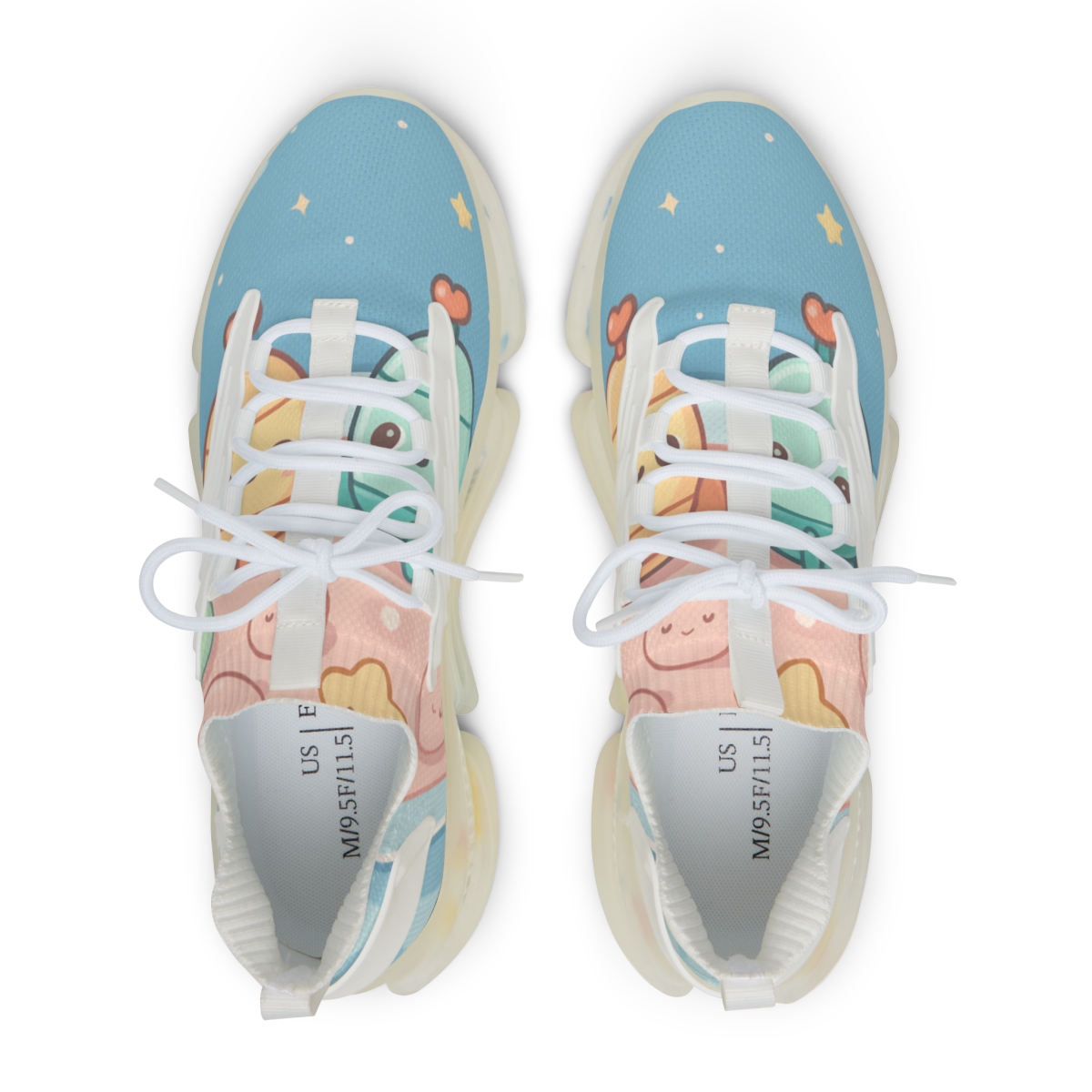 Tiny Rocket Lunchbox Friends custom sneakers