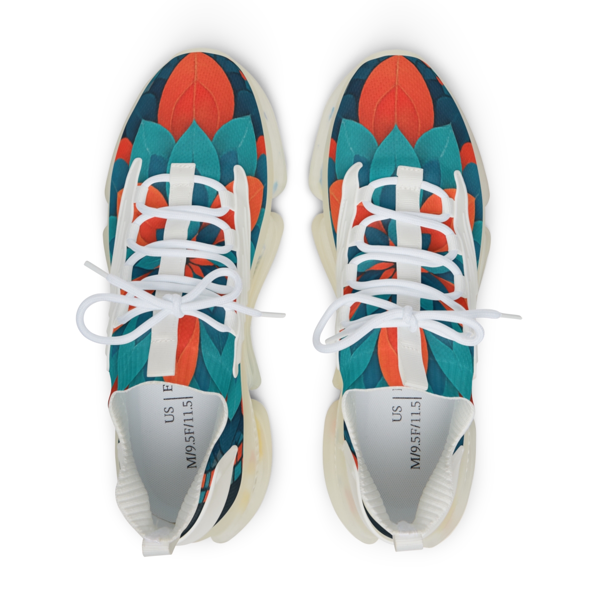 Prismatic Petal Mosaic premium sport sneakers