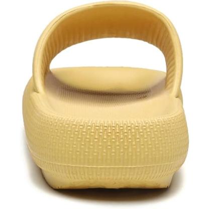 Comfy Cushioned Thick Sole Slides – All Day Support-Cloud Cushion Slides