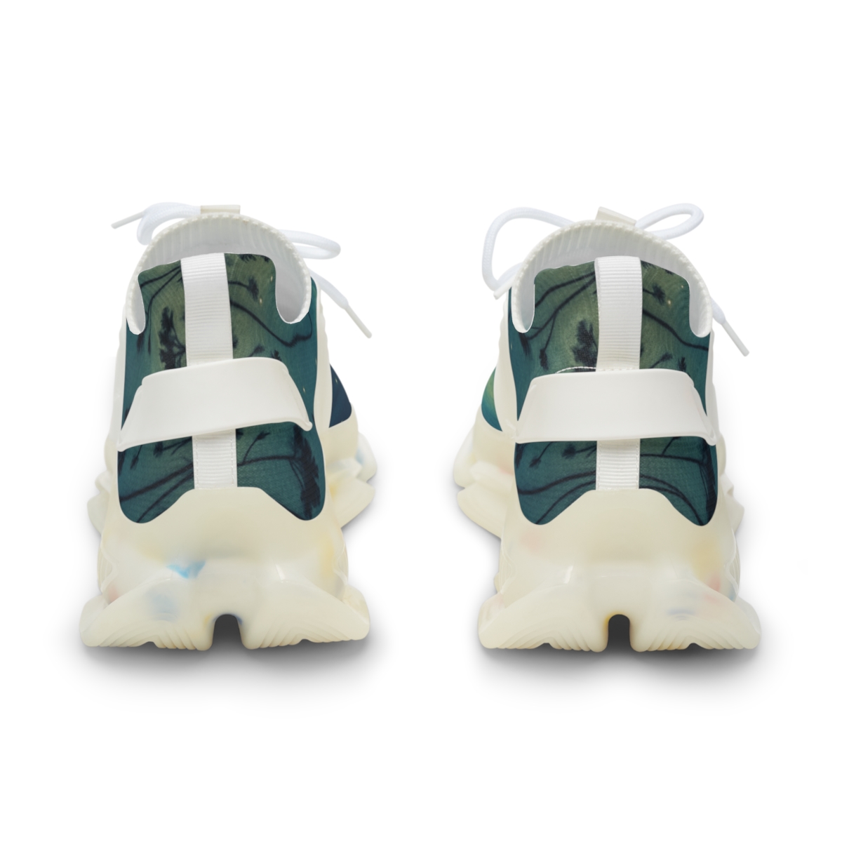 Midsummer Solstice Aurora Ribbons comfortable running sneakers